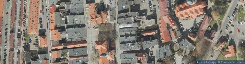Zdjęcie satelitarne Biuro Projektowo Usługowe All Projekt