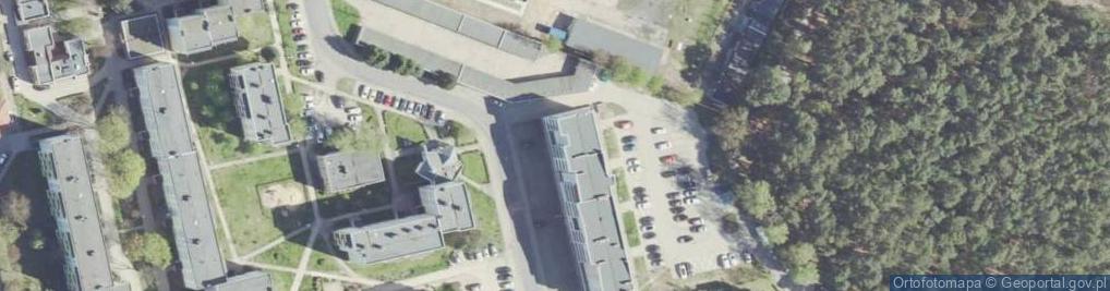 Zdjęcie satelitarne Biuro Projektowo Usługowe Baza Leszno