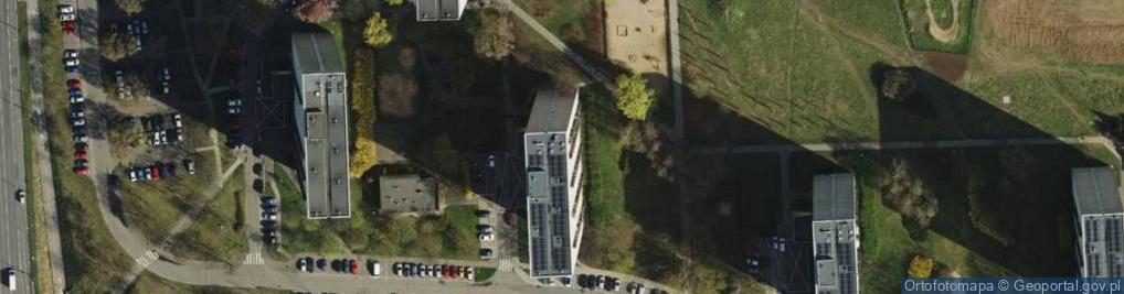 Zdjęcie satelitarne Biuro Psychologicznych Strategii Rozwoju Duńska K Dudek M