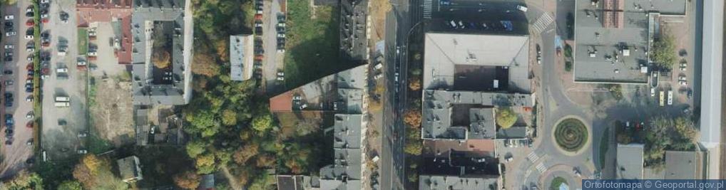 Zdjęcie satelitarne Biuro Rozliczeń Finansowych Omega