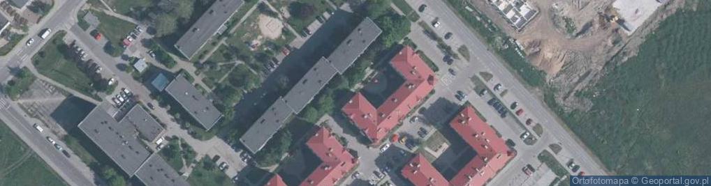 Zdjęcie satelitarne Biuro Rzeczoznawstwa i Projektowania Budowlanego Sigma
