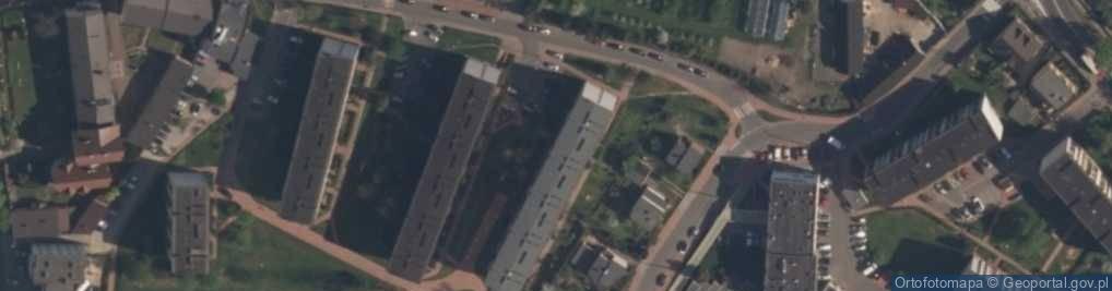 Zdjęcie satelitarne Biuro Rzeczoznawstwa Techniki Motoryzacyjnej i Maszynoznawstwa Grzegorz Łuczak