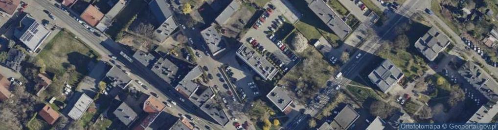 Zdjęcie satelitarne Biuro Studiów i Projektów Chłodni Energetycznych Projchłod