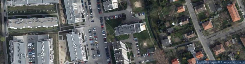Zdjęcie satelitarne Biuro Studiów i Projektów Komunikacyjnych Rondo Mleczko Król Maria