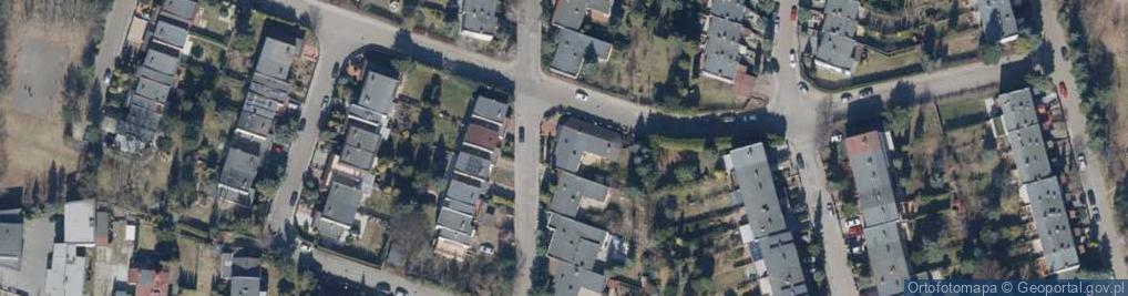 Zdjęcie satelitarne Biuro Studiów i Projektów Wzornictwa Przemysłowego i Architektury Atest Studio