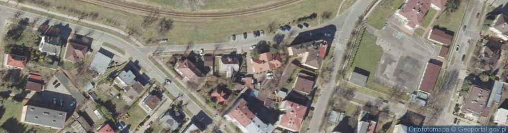 Zdjęcie satelitarne Biuro Szybkiej Interwencji z Mroczek i Wspólnicy