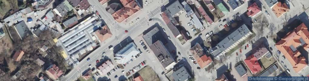 Zdjęcie satelitarne Biuro Turystyczne Lucyna Lucyna Bańdur