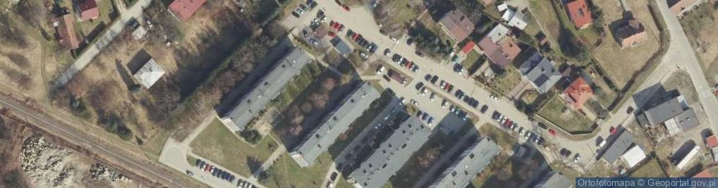 Zdjęcie satelitarne Biuro Ubezpieczeń MK