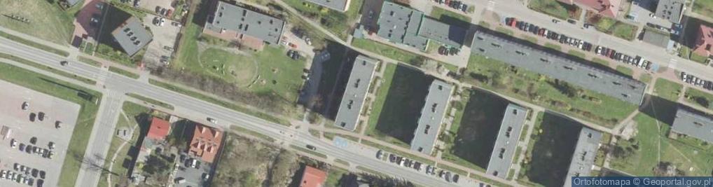 Zdjęcie satelitarne Biuro Usług BHP i P Poż Feniks