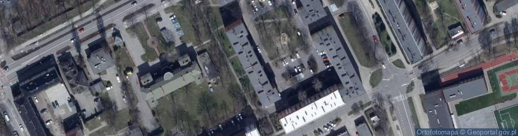 Zdjęcie satelitarne Biuro Usług BHP Ppoż Bartek