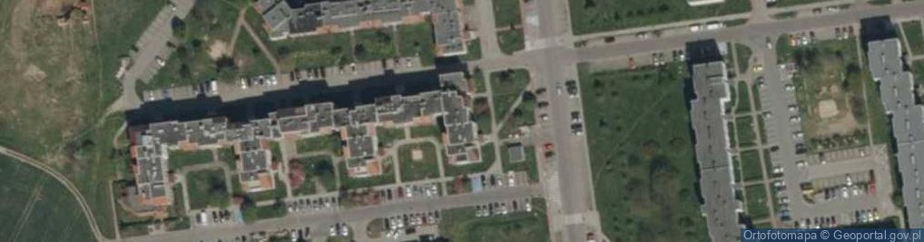 Zdjęcie satelitarne Biuro Usług BHP