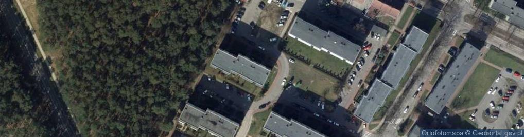 Zdjęcie satelitarne Biuro Usług Budowlanych Projektowanie i Nadzór