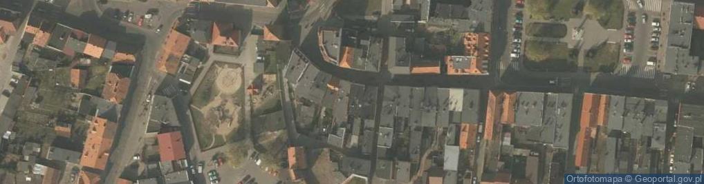 Zdjęcie satelitarne Biuro Usług Geodezyjno Kartograficznych i Reprodukcyjnych Kartometr