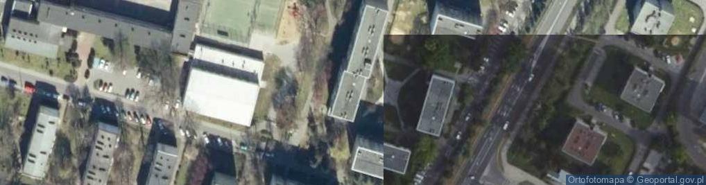 Zdjęcie satelitarne Biuro Usług Geodezyjnych Geo Map