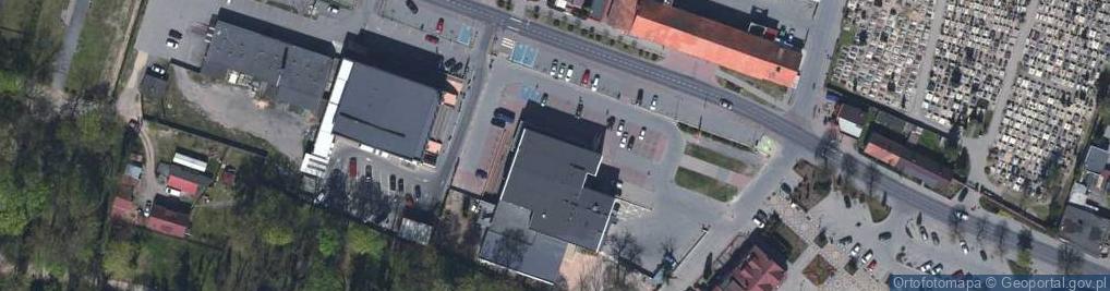Zdjęcie satelitarne Biuro Usług Geodezyjnych Geo Sława