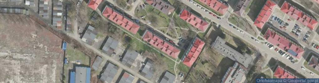 Zdjęcie satelitarne Biuro Usług Geodezyjnych i Kartograficznych Kaczyński Kaczyński Stanisław