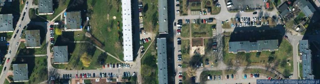 Zdjęcie satelitarne Biuro Usług Geodezyjnych Orion