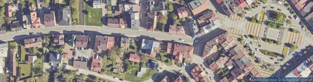 Zdjęcie satelitarne Biuro Usług Geodezyjnych