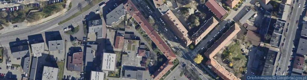 Zdjęcie satelitarne Biuro Usług Handlu i Pośrednictwa