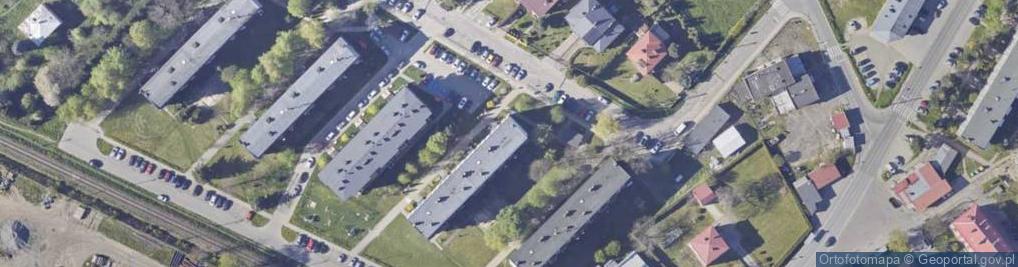 Zdjęcie satelitarne Biuro Usług Inwentyaryzacyjnych Inwent Krosno