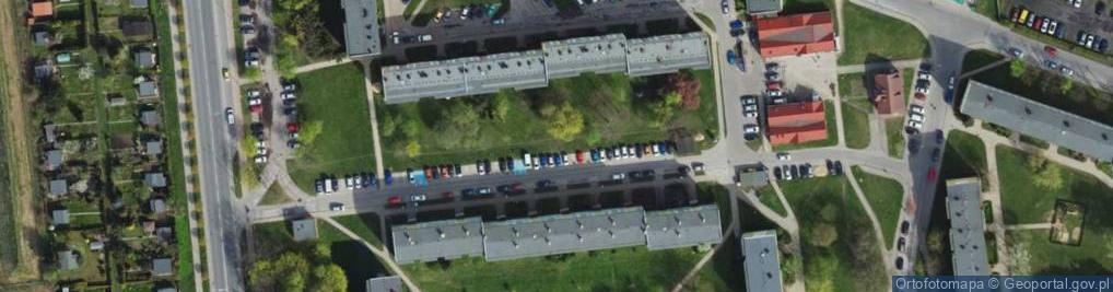 Zdjęcie satelitarne Biuro Usług Inwestycyjnych Simar Sile Marek