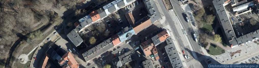 Zdjęcie satelitarne Biuro Usług Inżyniersko Budowlanych Budinwest Janusz Kołosiewicz