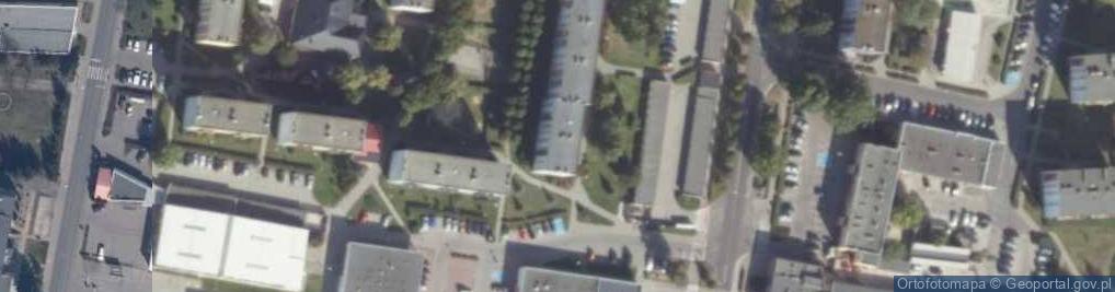 Zdjęcie satelitarne Biuro Usług Komputerowych Rawicz