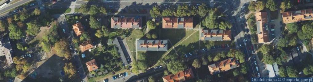 Zdjęcie satelitarne Biuro Usług Pedagogicznych Nutka Anna Dorota Barczyk Kołodziejska