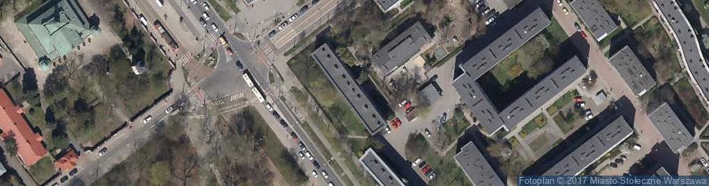 Zdjęcie satelitarne Biuro Usług Poligraficznych Adro