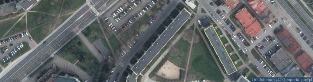 Zdjęcie satelitarne Biuro Usług Pracowniczych