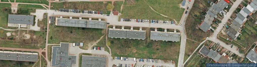 Zdjęcie satelitarne Biuro Usług Projektowych i Budowlanych