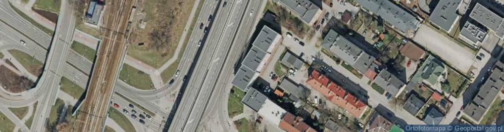 Zdjęcie satelitarne Biuro Usług Projektowych i Inwestorskich Grońska