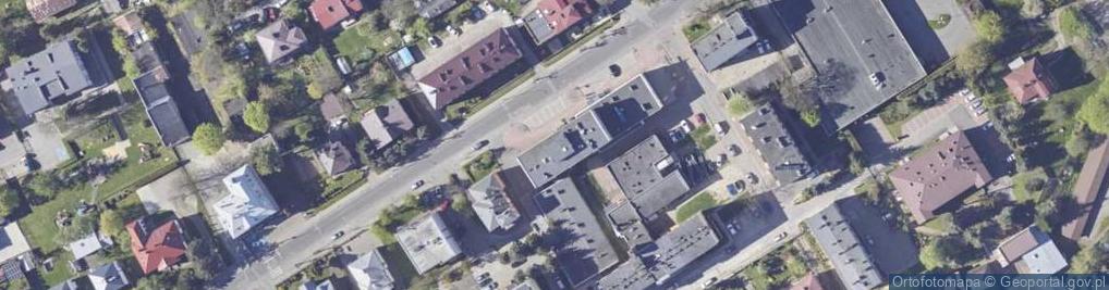 Zdjęcie satelitarne Biuro Usług Projektowych i Inwestycyjnych Dominex Oktawian Woźniak