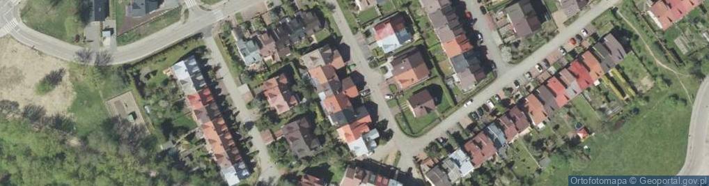 Zdjęcie satelitarne Biuro Usług Projektowych Jarosław Zbigniew Wywigacz
