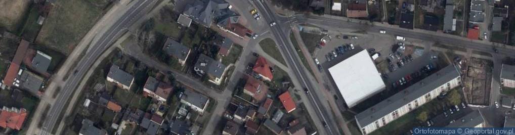 Zdjęcie satelitarne Biuro Usług Projektowych