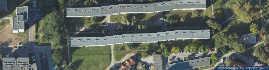 Zdjęcie satelitarne Biuro Usług Projektowych