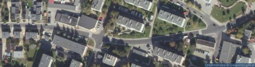 Zdjęcie satelitarne Biuro Usług Systemowych DJR Gostyń