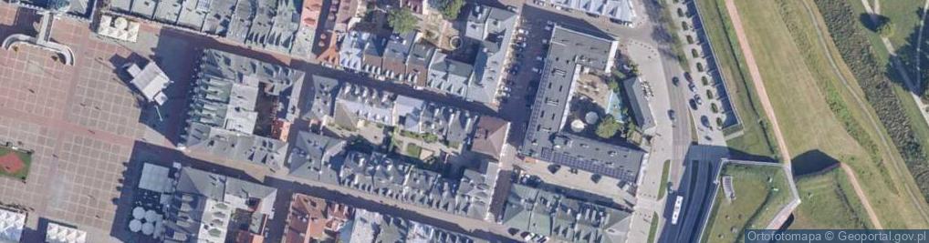 Zdjęcie satelitarne Biuro Usług Turystycznych Intur Irena Domańska-Łuczka