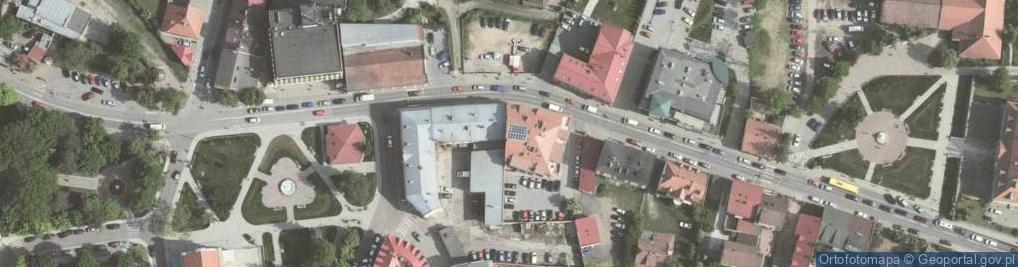 Zdjęcie satelitarne Biuro Usług Ubezpieczeniowych Krak-B Edyta Dziurdzia