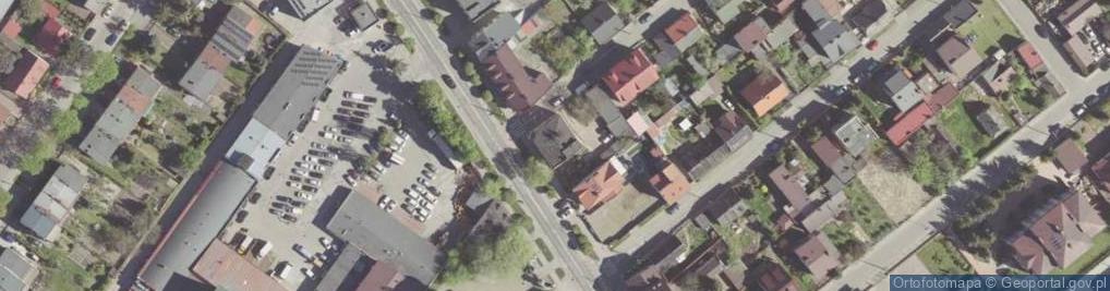 Zdjęcie satelitarne Biuro Usług Ubezpieczeniowych Łukasz Dziedzic