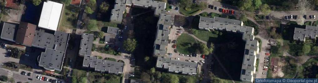 Zdjęcie satelitarne Biuro Usług Ubezpieczeniowych Sydo