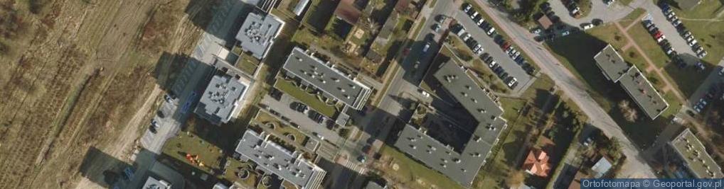 Zdjęcie satelitarne Biuro Usługowe Kadra Ewa Kluczek