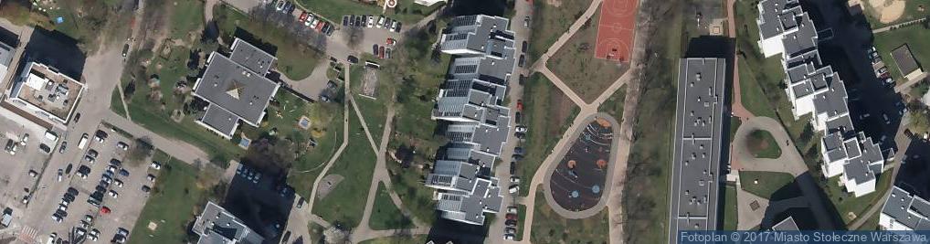 Zdjęcie satelitarne Biuro Usługowo Edukacyjne Wiedza