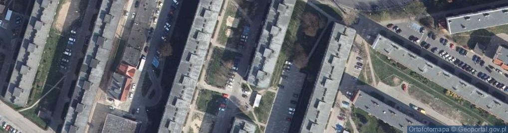 Zdjęcie satelitarne Biuro Usługowo Handlowe Maria Maria Dworkiewicz