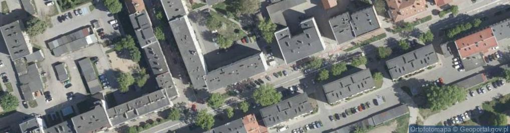 Zdjęcie satelitarne Biuro Usługowo Turystyczne Światowid Alicja Białek i Ewa Podbiełło