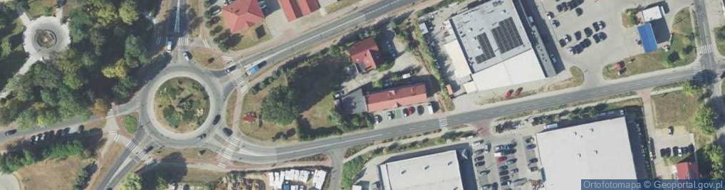 Zdjęcie satelitarne Biuro Współpracy Projektowej