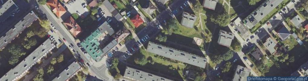 Zdjęcie satelitarne Biuro Wycen Kosztorysowanie Halina Kamińska Agata Kamińska