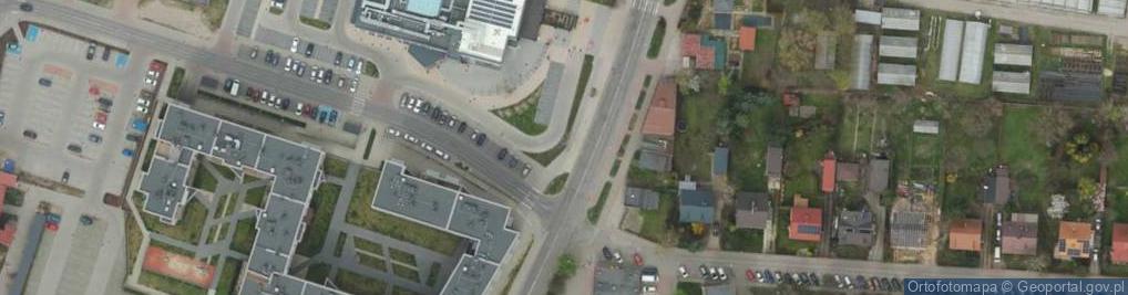 Zdjęcie satelitarne Biuro Wystaw Artystycznych w Skierniewicach