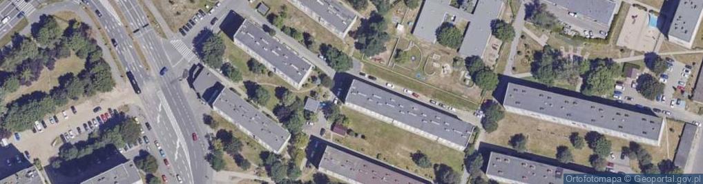 Zdjęcie satelitarne Biurokrata Danuta Kuśnicka Mors