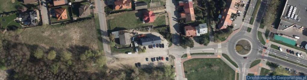 Zdjęcie satelitarne Biziewski Ryszard, Roboty Ziemne Firma Usługowa 'Kret', Biziewski Ryszard